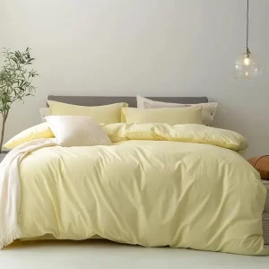 100% Cotton Duvet Cover Set 3 Pieces Bedding Sets