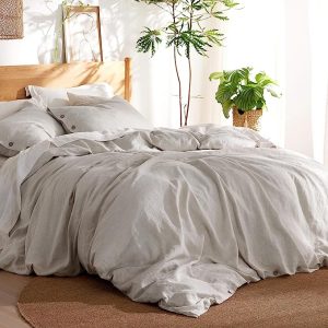 Linen Cotton Blend Duvet Cover